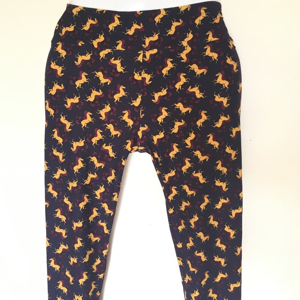 Lularoe Women's Unicorn Multicolor Os Leggings - image 7
